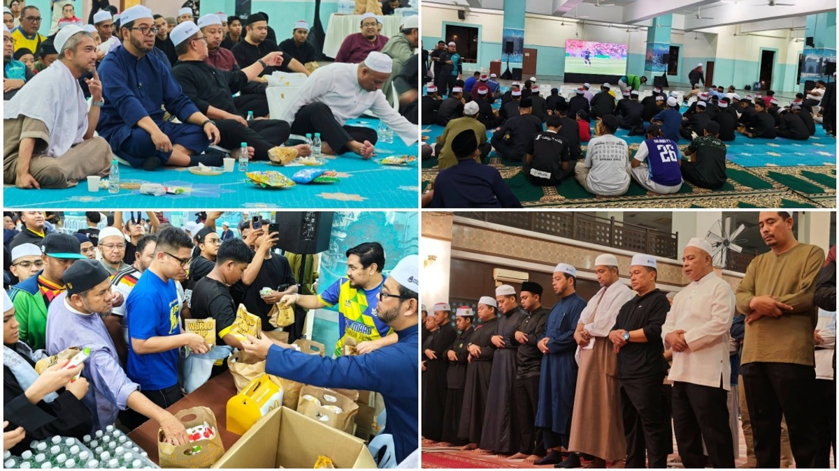 Over 300 Young Worshippers Combine Qiyamullail with World Cup Screening in Kuala Lumpur