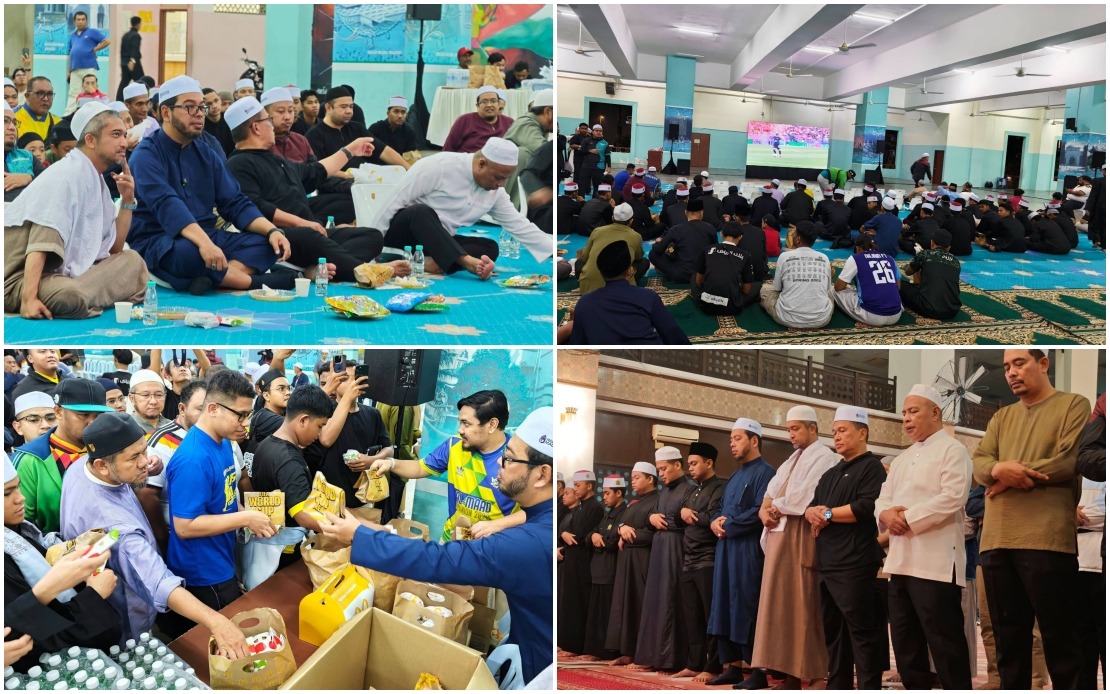 Over 300 Young Worshippers Combine Qiyamullail with World Cup Screening in Kuala Lumpur