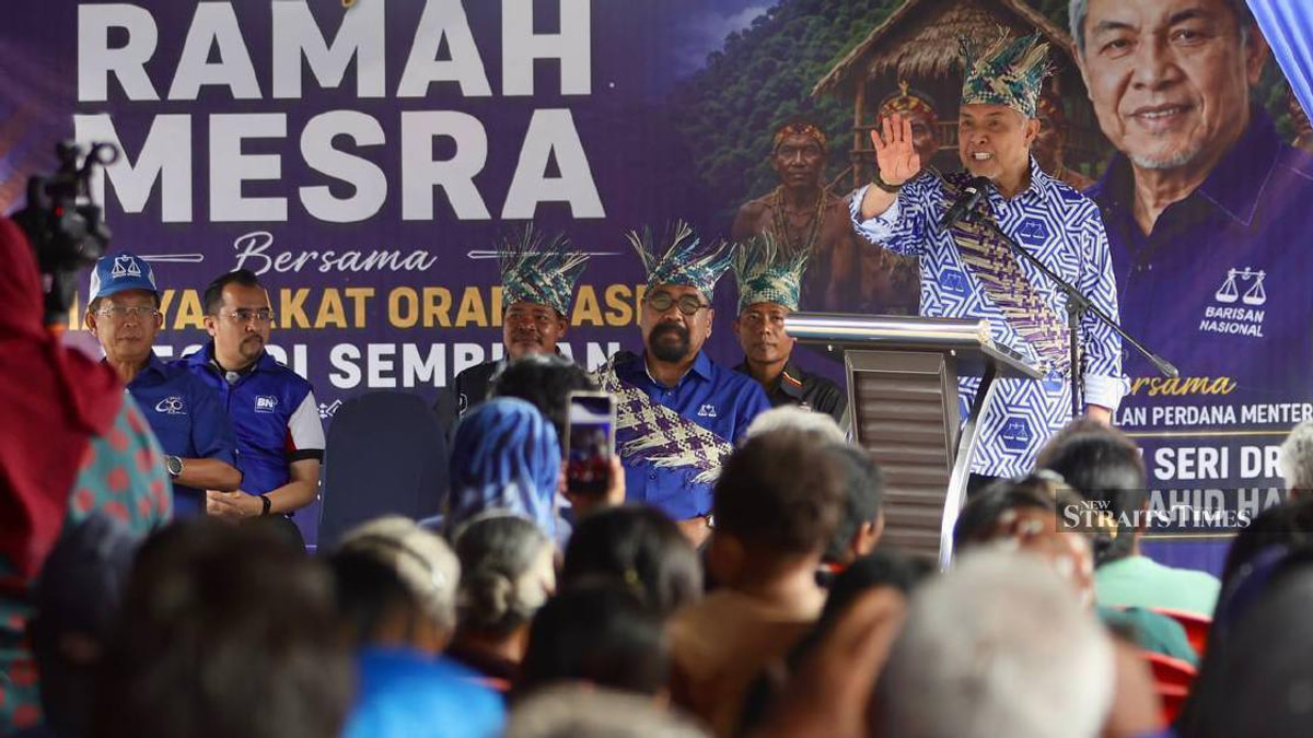 Zahid Backs Dedicated Orang Asli Officer at Negri Sembilan MB's Office