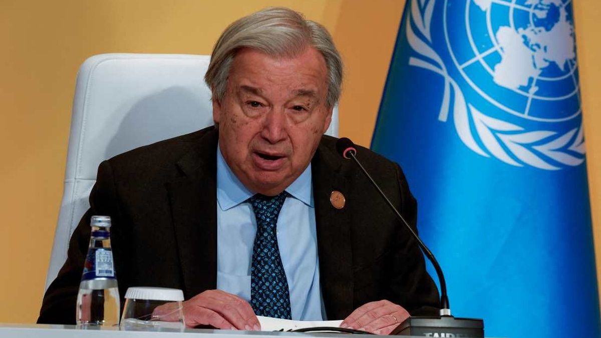 UN Secretary-General Guterres Makes Historic First Damascus Visit Since 2009