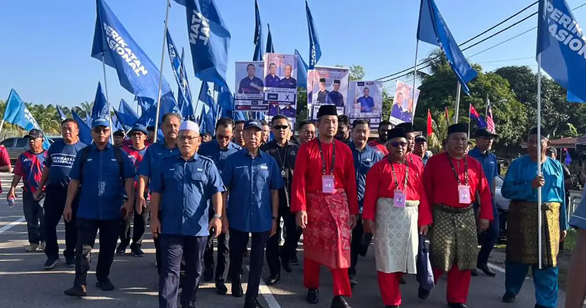 Muhyiddin Leads Campaign Push for Bukit Kepong as Bersatu Fields Incumbent