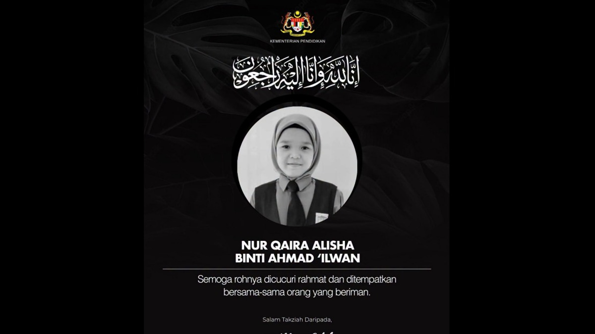 Education Ministry's Integrity Unit To Investigate Death Of Year Four Pupil In Kedah