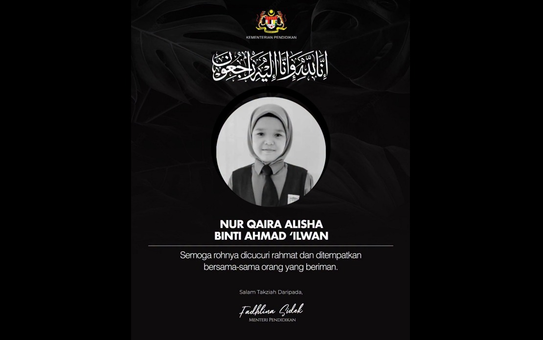 Education Ministry's Integrity Unit To Investigate Death Of Year Four Pupil In Kedah