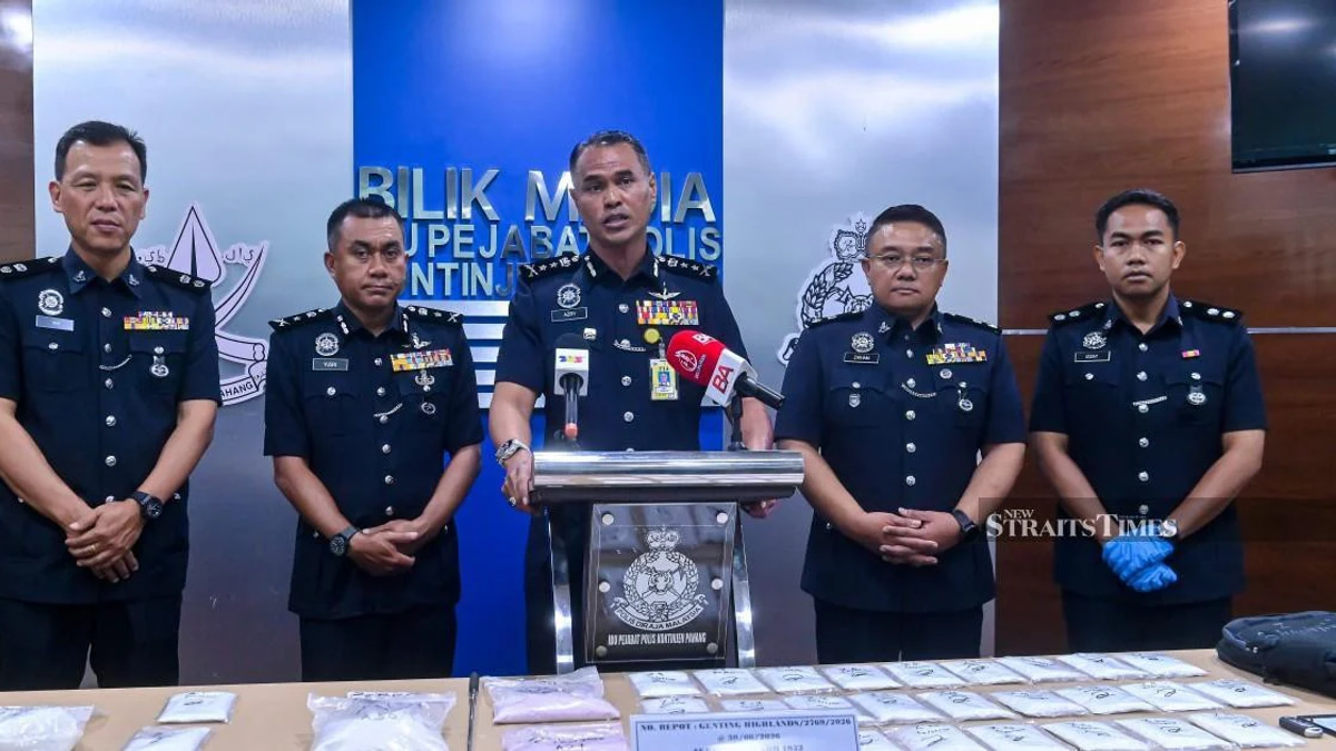 Pahang's sweeping anti-drug crackdown nets 333 arrests and recovers half-million ringgit in contraband