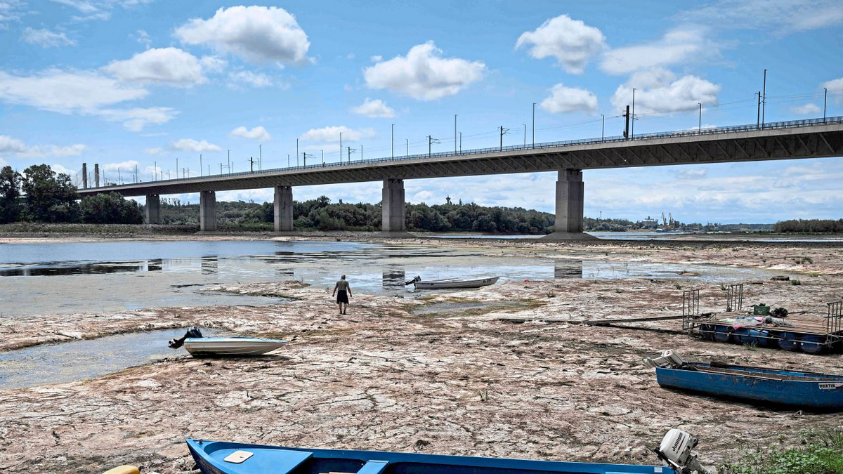 Europe's Danube hits historic lows as drought crisis spreads across continent