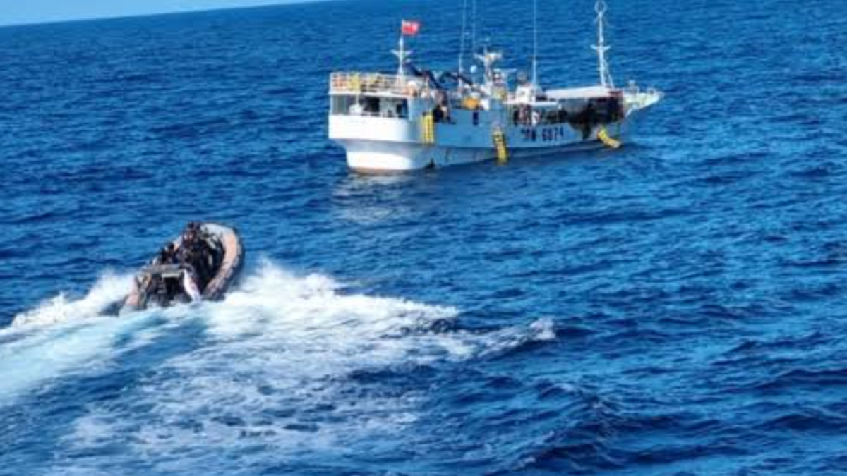 Pacific nations crack down on illegal fishing, detaining Chinese and Indonesian vessels