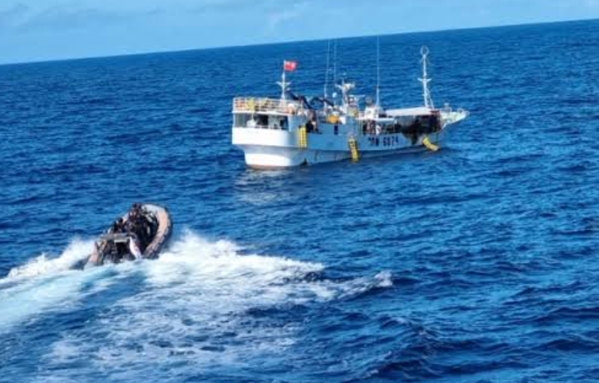 Pacific nations crack down on illegal fishing, detaining Chinese and Indonesian vessels