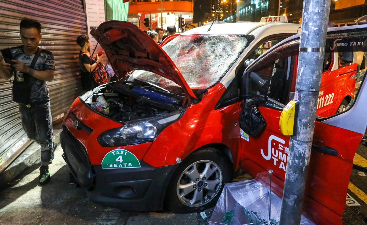Hong Kong Woman Seeks HK$8.4 Million Over 2019 Protest Taxi Injury