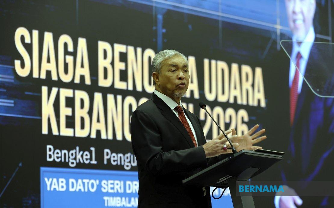 Malaysia Must Establish Unified Air Disaster Command System, Says Ahmad Zahid