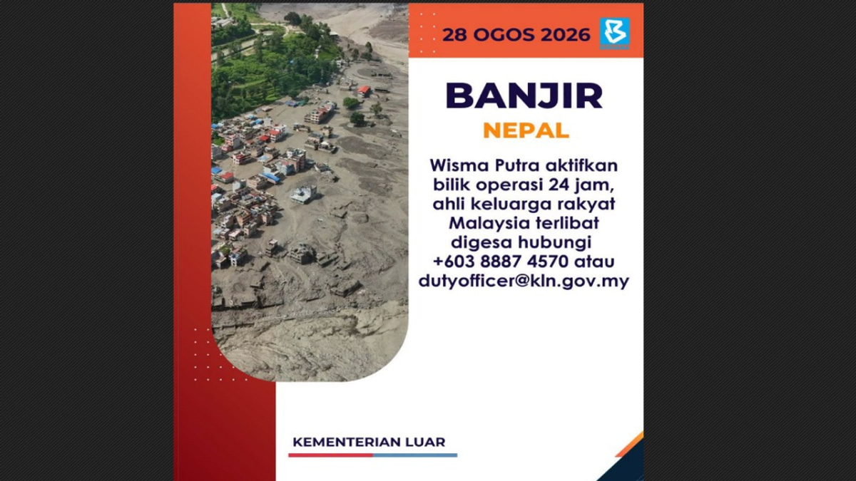 57 Malaysians Missing in Nepal Floods; Wisma Putra Launches Round-the-Clock Operations