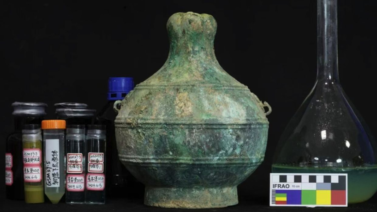 2,300-year-old wine vessel found at Great Wall ruin unlocks secrets of ancient Qin brewing