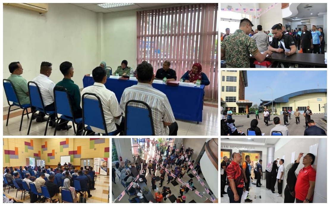 147 Former Military Personnel Compete in MRSM Warden Selection Process