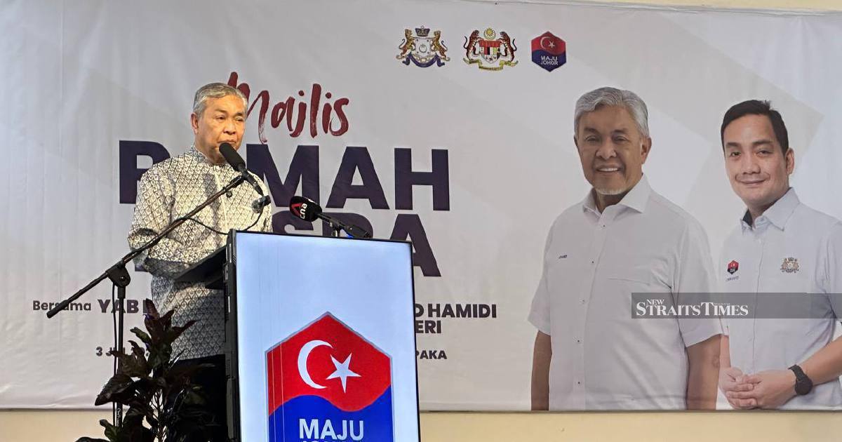 Zahid urges coalition partners to avoid rehashing old grievances against Umno during Johor polls