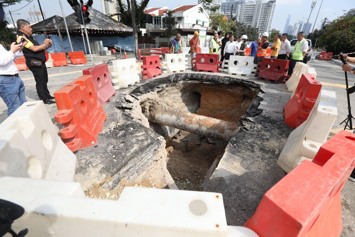 Malaysia's sewerage network faces growing sinkhole risks as extreme weather intensifies
