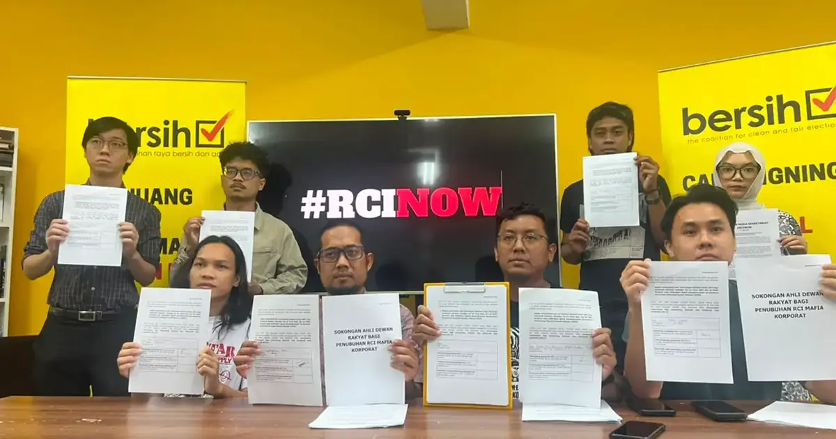 Bersih Claims 34 MPs Support Royal Commission Into 'Corporate Mafia'