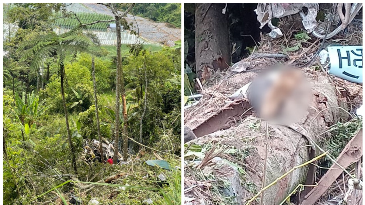 Lorry Driver Dies After Plunge Into 150-Foot Ravine Near Pos Blau-Lojing