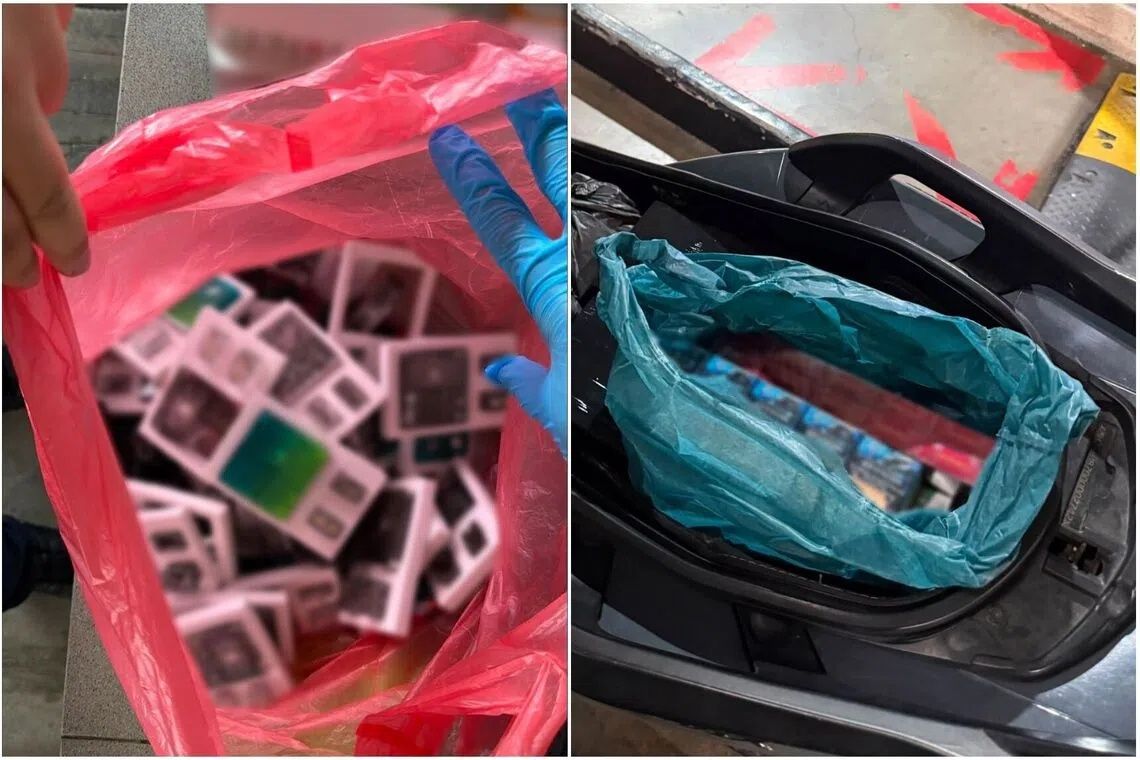 Two arrested in separate motorcycle smuggling attempts at Singapore-Malaysia border