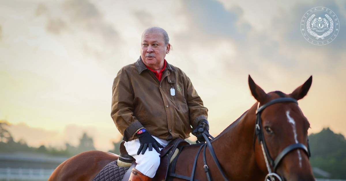 Sultan Ibrahim Continues Daily Equestrian Regime at Johor Polo Club