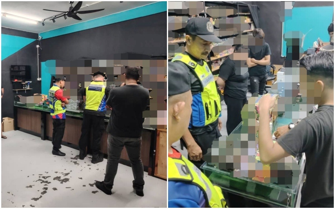Kangar Council Seizes RM15,000 Worth of Vape Products in Enforcement Operation