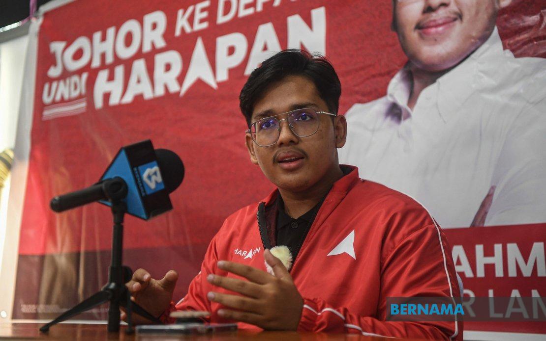 Danish Hossman Courts Johor Lama Voters With Investment and Jobs Pledge