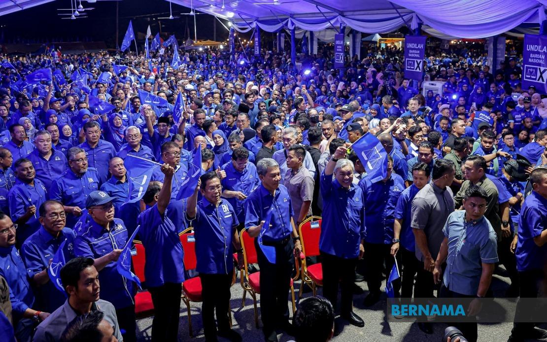 Ahmad Zahid Urges BN To Replicate Johor Success in Negeri Sembilan Election