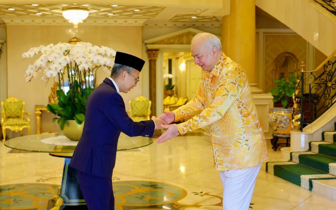 Sultan Nazrin Briefed On Perak's Communications Infrastructure Push