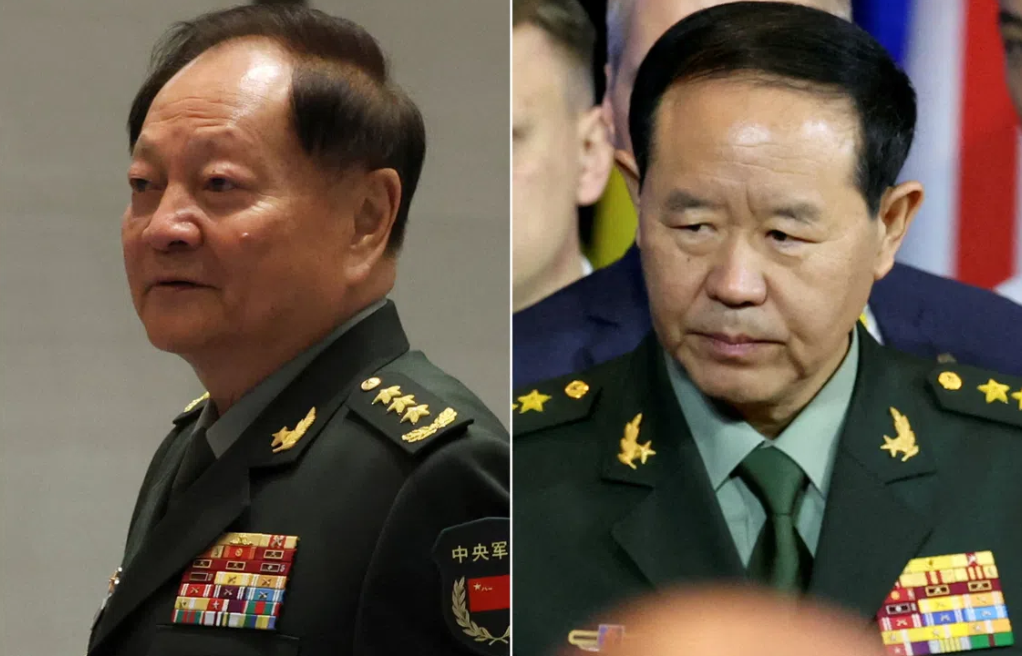China Purges Top Military Officers from Supreme Command as Xi's Anti-Corruption Drive Deepens
