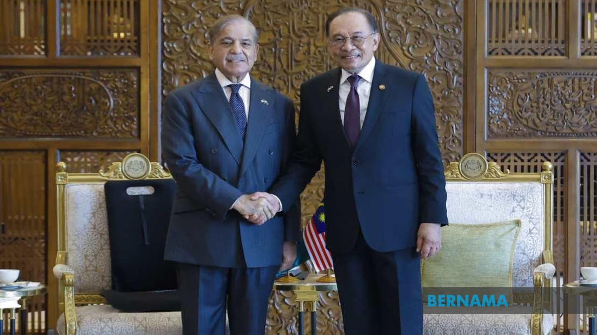 Pakistani PM Shehbaz Sharif Extends Wishes to Anwar Ibrahim for Swift Recovery