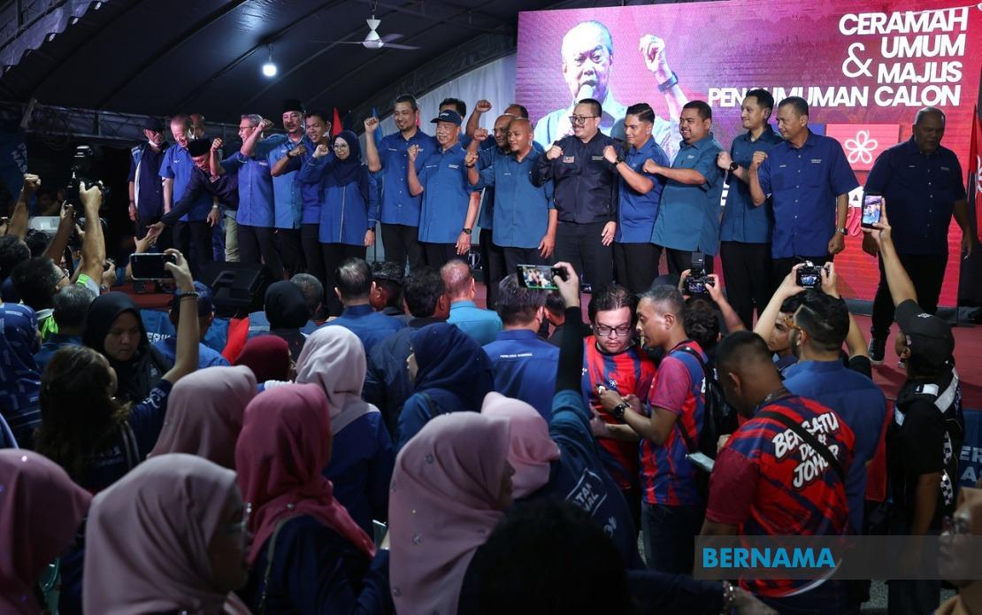 Muhyiddin Names 16 Bersatu Candidates for Johor State Election