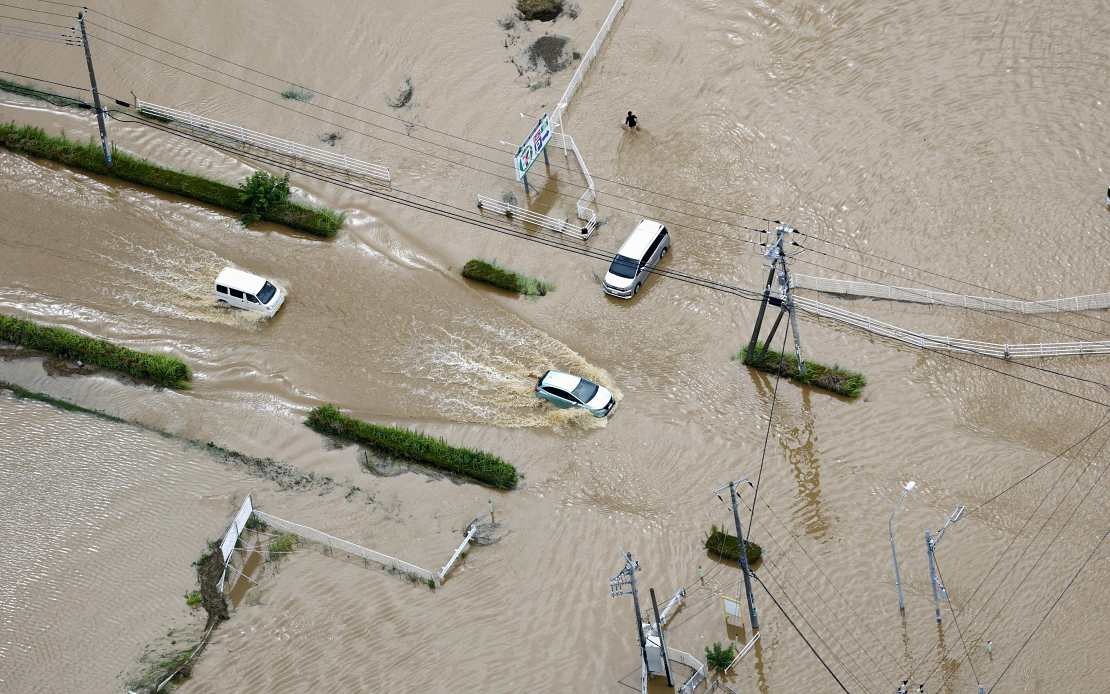 Eight Dead as Record Rainfall Devastates Chiba Prefecture in Eastern Japan