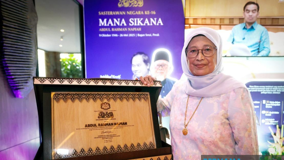 Mana Sikana Honoured Posthumously as Malaysia's 16th National Laureate