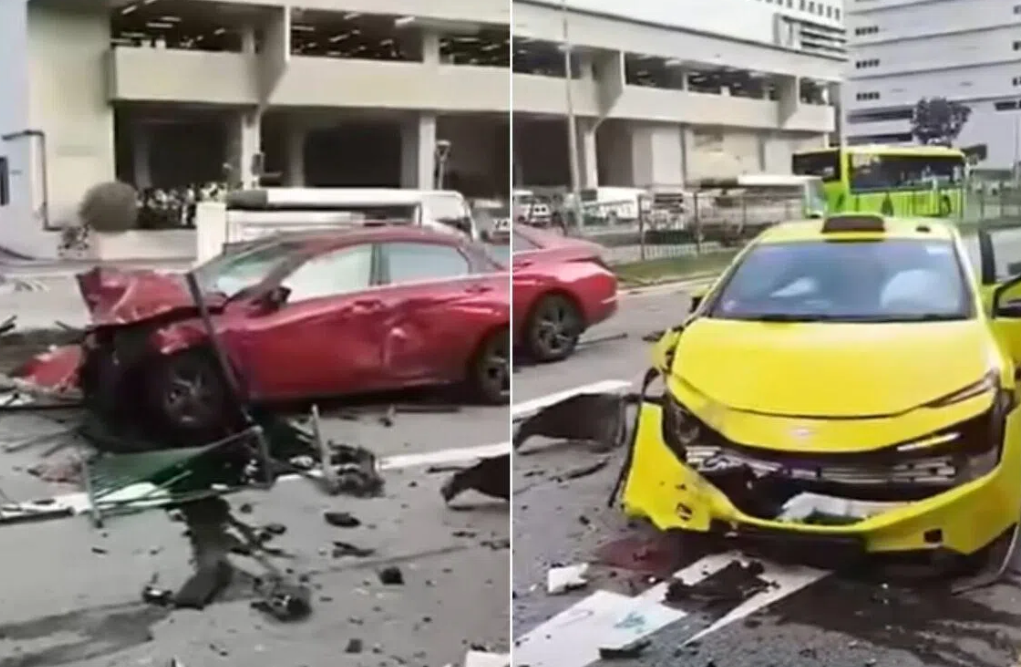 Singapore man charged after drug-fuelled Kallang crash injures two