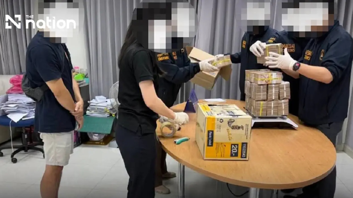 Thai Customs Seizes 23 Million Baht Hidden in Food Boxes at Myanmar Border